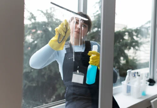 Nettoyage de vitres intérieures et extérieures à Hauviné